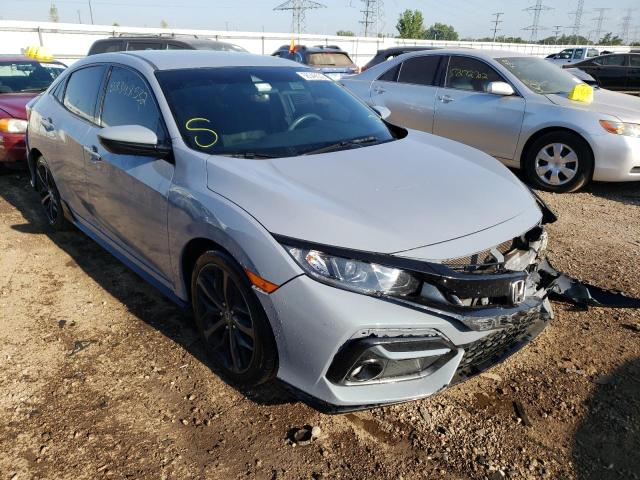 SHHFK7H47LU203816 - 2020 HONDA CIVIC SPOR GRAY photo 1
