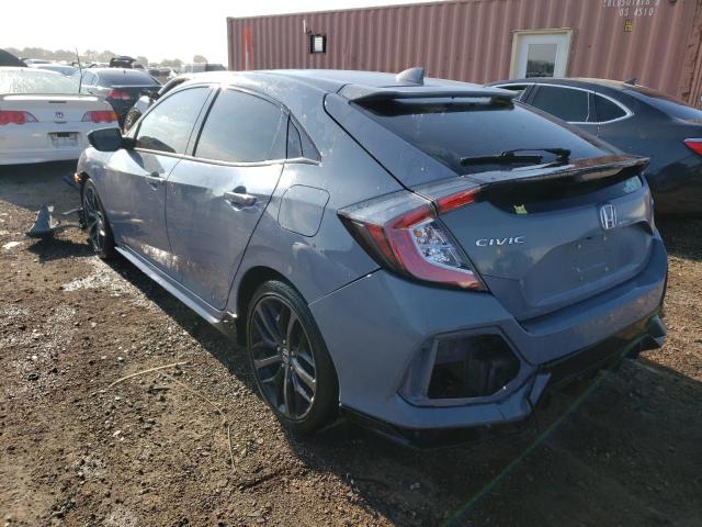 SHHFK7H47LU203816 - 2020 HONDA CIVIC SPOR GRAY photo 3