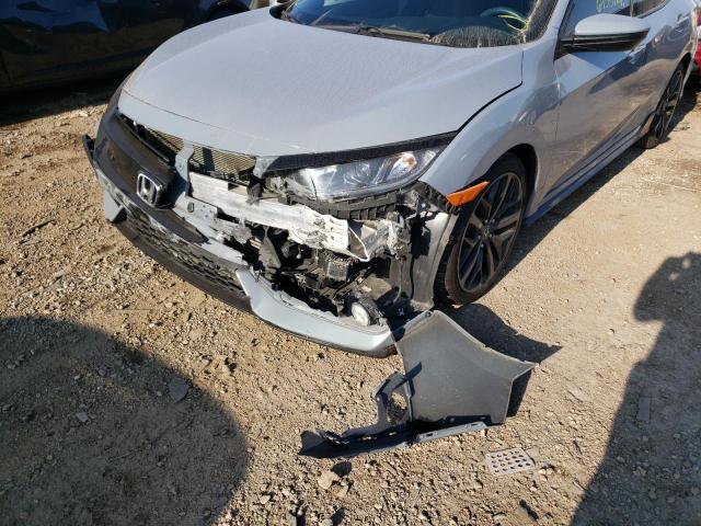 SHHFK7H47LU203816 - 2020 HONDA CIVIC SPOR GRAY photo 9