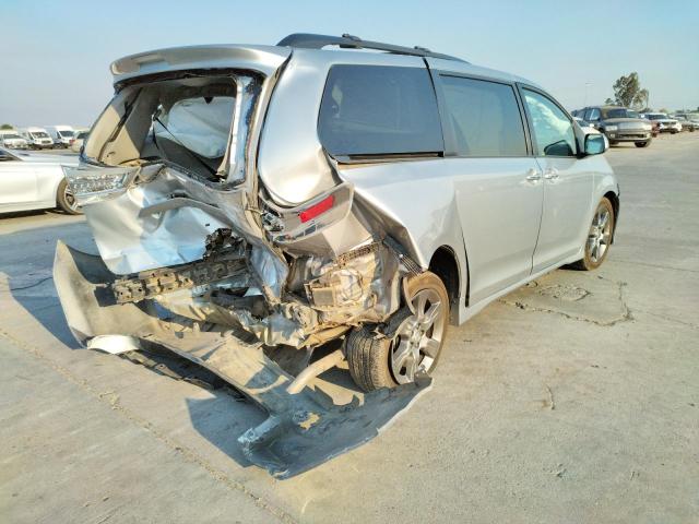 5TDXK3DC0FS685816 - 2015 TOYOTA SIENNA SPO SILVER photo 4