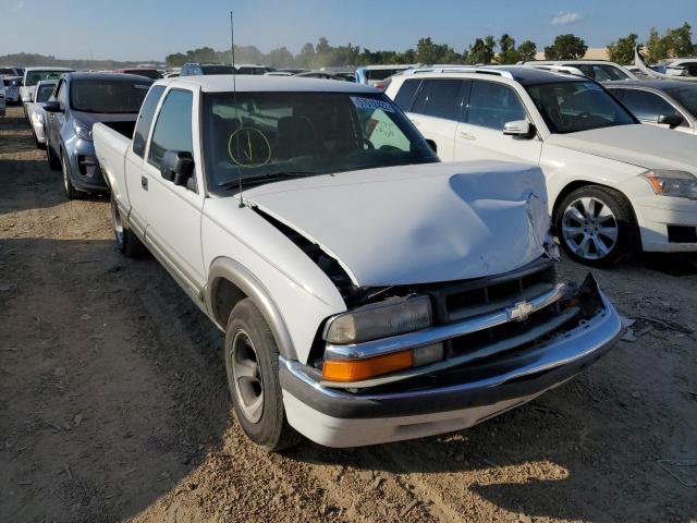 1GCCS19W218103217 - 2001 CHEVROLET S TRUCK S1 WHITE photo 1