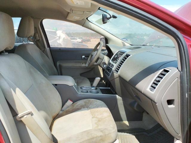 2FMDK48C58BA16055 - 2008 FORD EDGE SEL BURGUNDY photo 5