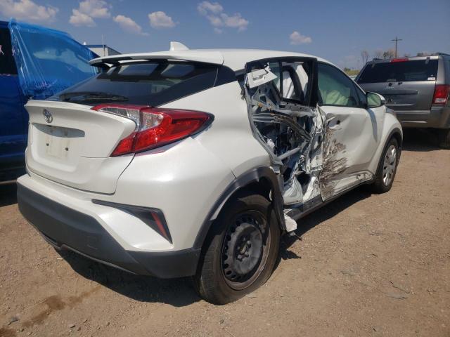 JTNKHMBX0K1022673 - 2019 TOYOTA C-HR XLE WHITE photo 4