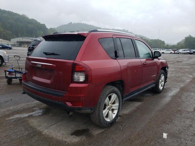 1C4NJDBB8ED751792 - 2014 JEEP COMPASS SP BURGUNDY photo 4