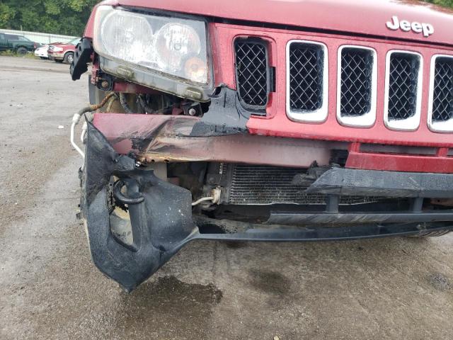 1C4NJDBB8ED751792 - 2014 JEEP COMPASS SP BURGUNDY photo 9