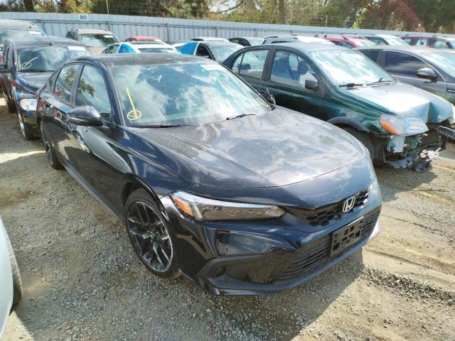 19XFL2H85NE006611 - 2022 HONDA CIVIC SPOR BLACK photo 1