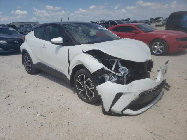 JTNKHMBX3L1088412 - 2020 TOYOTA C-HR XLE WHITE photo 1