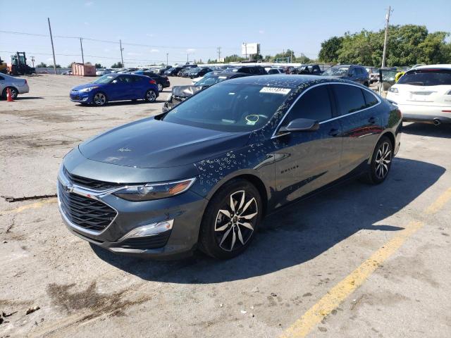 1G1ZG5ST9LF141537 - 2020 CHEVROLET MALIBU RS BLUE photo 2