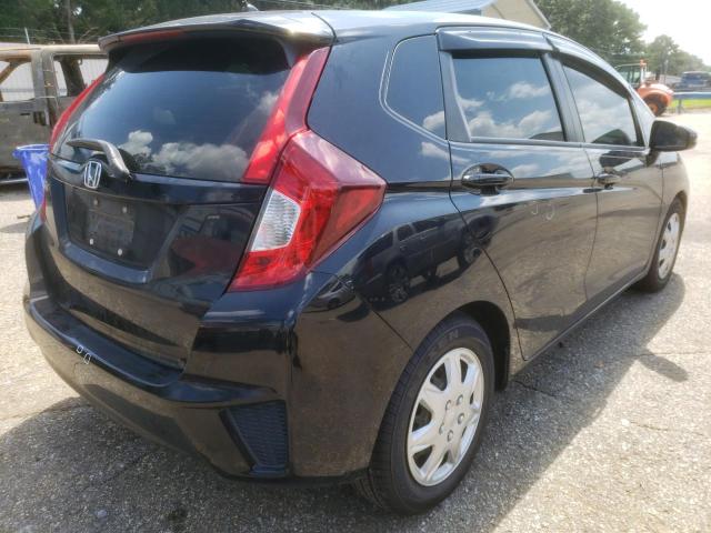 JHMGK5H51GS015545 - 2016 HONDA FIT LX BLACK photo 4