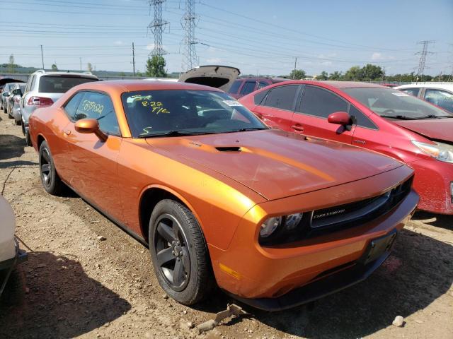 2B3CJ5DT4BH542326 - 2011 DODGE CHALLENGER ORANGE photo 1