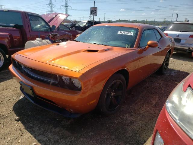 2B3CJ5DT4BH542326 - 2011 DODGE CHALLENGER ORANGE photo 2