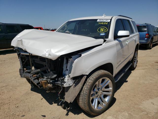 1GKS2BKC1HR304861 - 2017 GMC YUKON WHITE photo 2