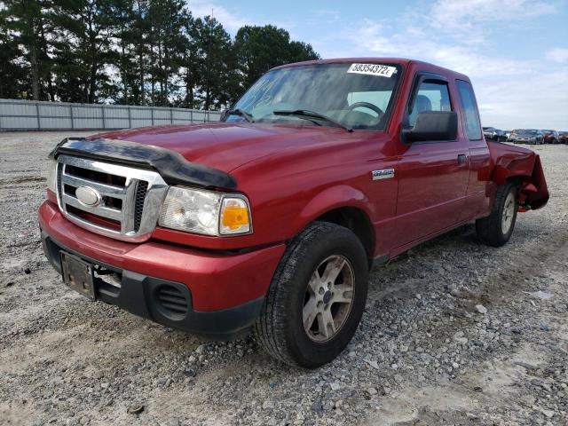 1FTYR44U48PA08280 - 2008 FORD RANGER SUP RED photo 2
