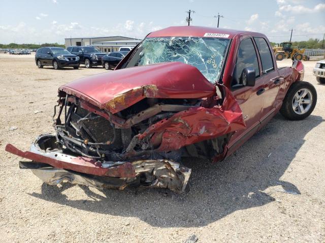 1D7HA18N86S600760 - 2006 DODGE RAM 1500 S RED photo 2