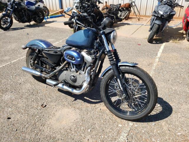 1HD1CZ315CC455884 - 2012 HARLEY-DAVIDSON XL1200 NIG BLUE photo 1