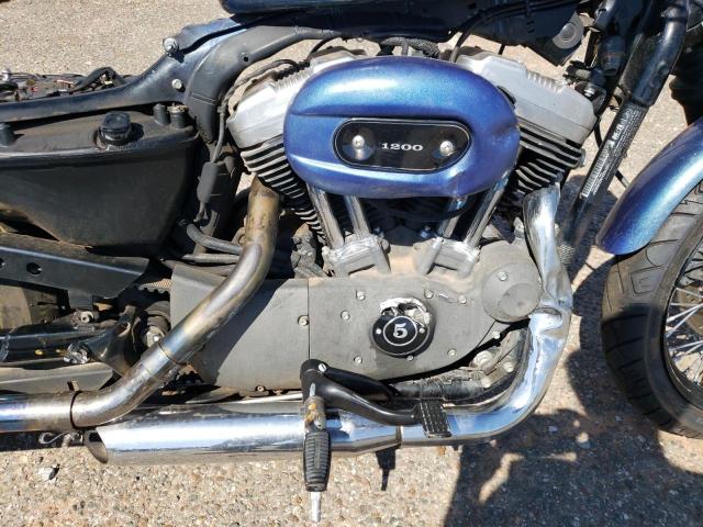 1HD1CZ315CC455884 - 2012 HARLEY-DAVIDSON XL1200 NIG BLUE photo 7