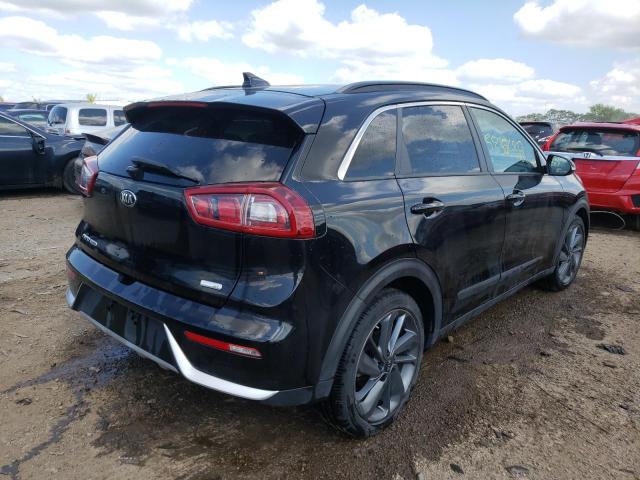 KNDCC3LC9H5056853 - 2017 KIA NIRO EX BLACK photo 4