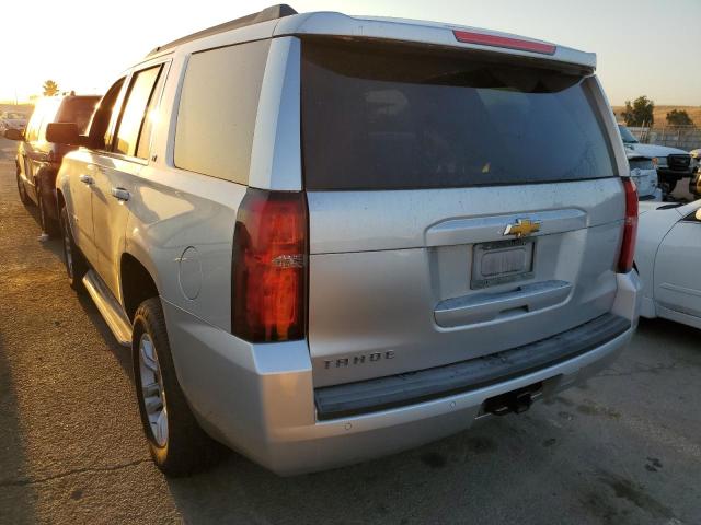 1GNSCBKC0FR115132 - 2015 CHEVROLET TAHOE SILVER photo 3