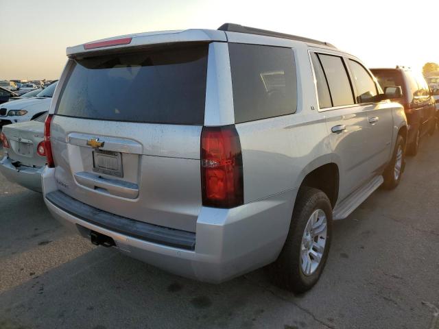 1GNSCBKC0FR115132 - 2015 CHEVROLET TAHOE SILVER photo 4