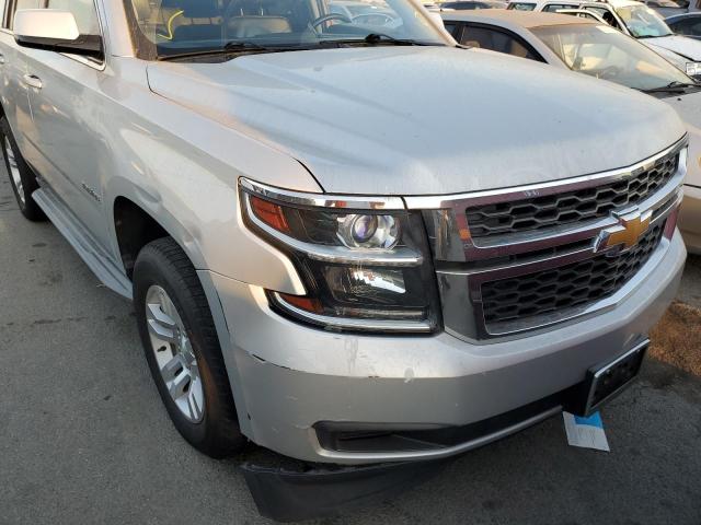 1GNSCBKC0FR115132 - 2015 CHEVROLET TAHOE SILVER photo 9