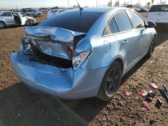 1G1PF5SC8C7241326 - 2012 CHEVROLET CRUZE BLUE photo 4