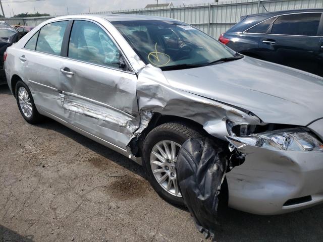 4T4BE46K27R010267 - 2007 TOYOTA CAMRY CE SILVER photo 9