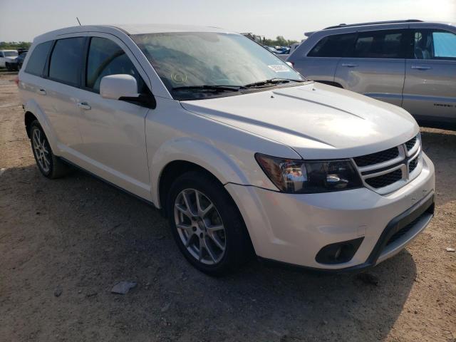 3C4PDDEGXET184406 - 2014 DODGE JOURNEY R/ WHITE photo 1