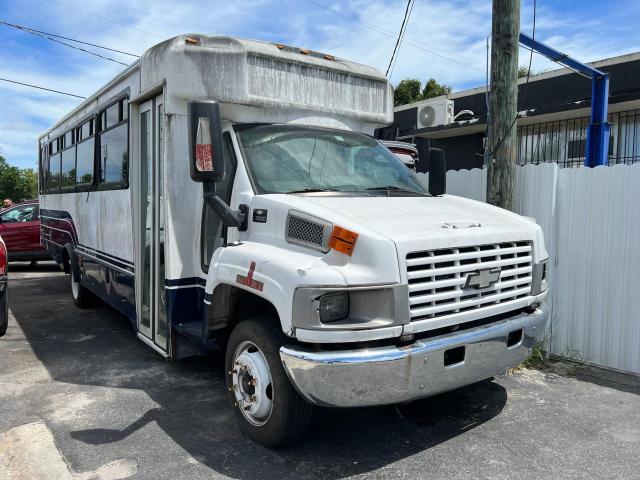 1GBE5V1G16F407237 - 2006 CHEVROLET C5500 C5V0 WHITE photo 1