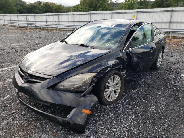 1YVHP82A195M13672 - 2009 MAZDA 6 I BLACK photo 2