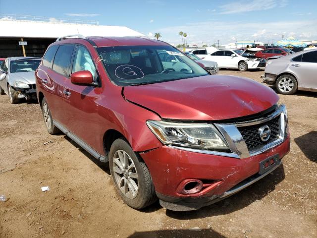 5N1AR2MN6DC609606 - 2013 NISSAN PATHFINDER RED photo 1