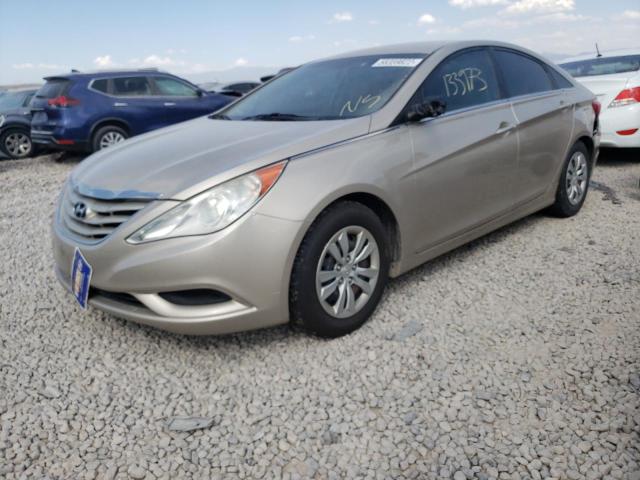 5NPEB4AC5BH023196 - 2011 HYUNDAI SONATA GLS BROWN photo 2