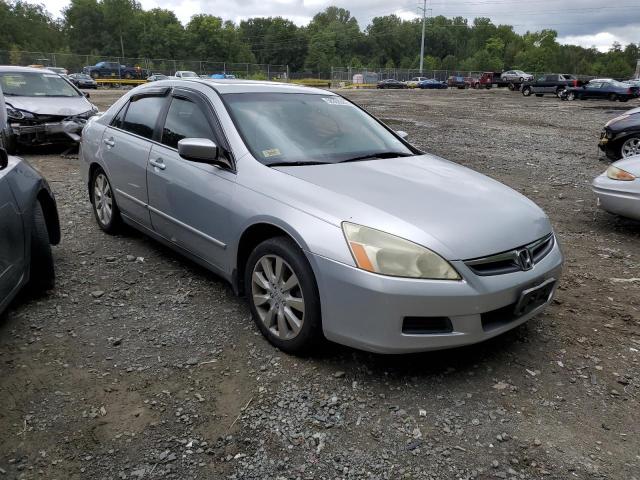 1HGCM66316A000874 - 2006 HONDA ACCORD LX SILVER photo 1