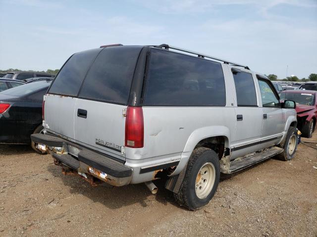 1GNGK26R2TJ307928 - 1996 CHEVROLET SUBURBAN K SILVER photo 4