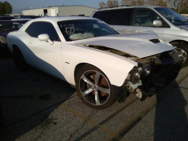 2C3CDZBTXKH654701 - 2019 DODGE CHALLENGER WHITE photo 1