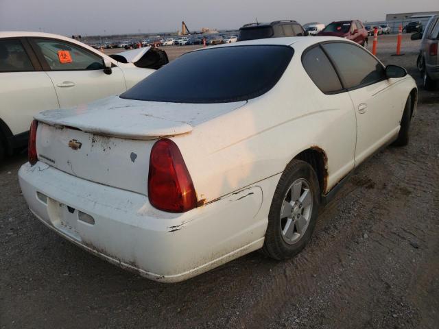 2G1WM15K169223587 - 2006 CHEVROLET MONTE CARL თეთრი ფოტო 4
