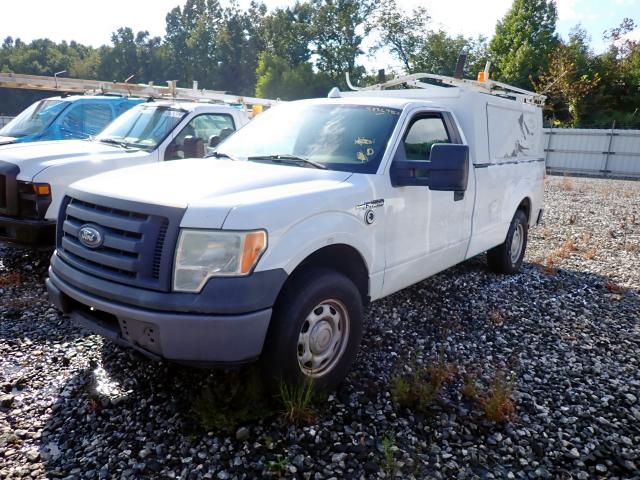 1FTMF1EW0AKB35665 - 2010 FORD F150 WHITE photo 2