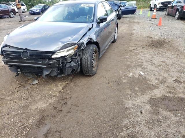 3VW2K7AJ2EM427961 - 2014 VOLKSWAGEN JETTA BASE 灰色 照片 2