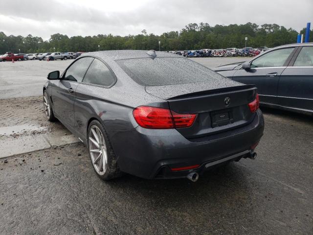 WBA3R1C5XGK529838 - 2016 BMW 435 I GRAY photo 3