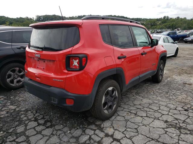 ZACCJBAB1JPG97115 - 2018 JEEP RENEGADE S RED photo 4