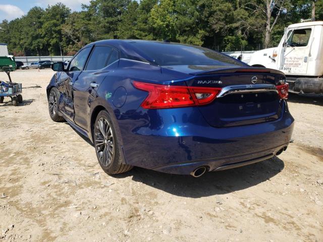 1N4AA6AP9GC393382 - 2016 NISSAN MAXIMA 3.5 BLUE photo 3