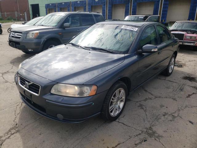 YV1RH592072630319 - 2007 VOLVO S60 2.5T GRAY photo 2