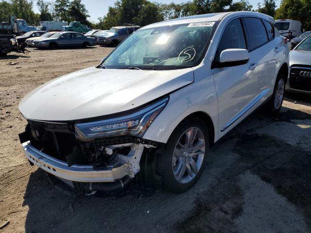 5J8TC2H76LL025183 - 2020 ACURA RDX ADVANC WHITE photo 2