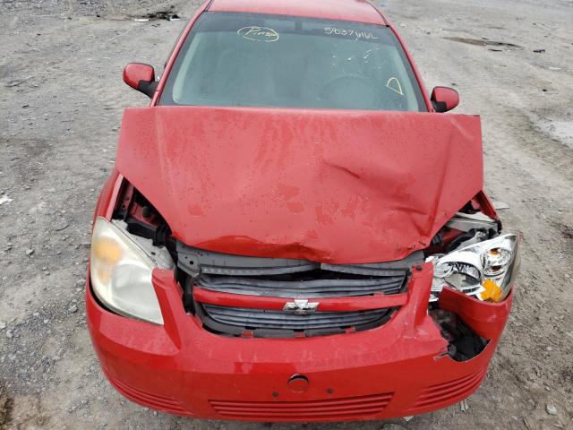 1G1AD5F56A7118953 - 2010 CHEVROLET COBALT 1LT RED photo 9