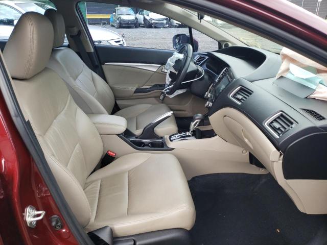 2HGFB2F92EH547913 - 2014 HONDA CIVIC EXL Bordo foto 5