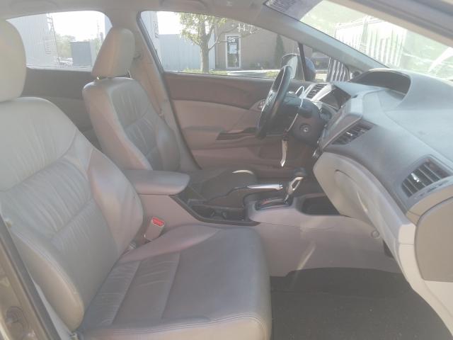 19XFB2F9XCE026591 - 2012 HONDA CIVIC EXL 灰色 照片 5