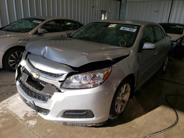 1G11C5SL3EF175372 - 2014 CHEVROLET MALIBU 1LT ვერცხლისფერი ფოტო 2