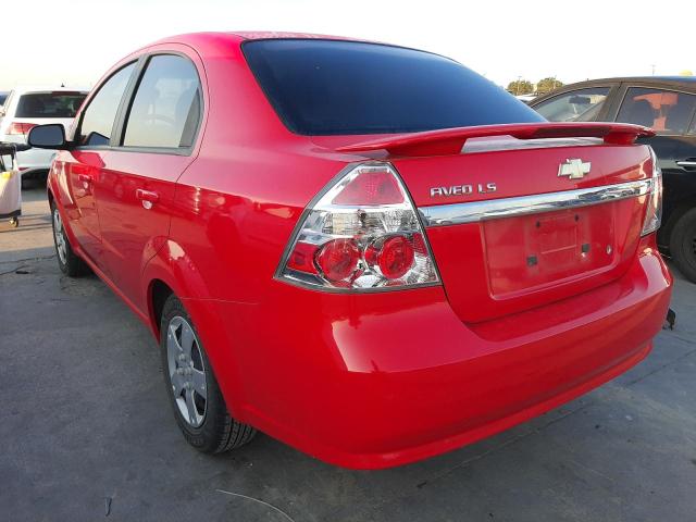 KL1TD56608B051631 - 2008 CHEVROLET AVEO BASE  photo 3