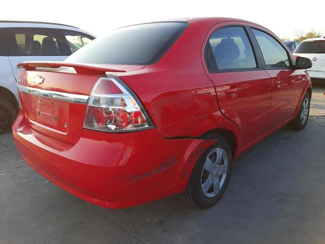 KL1TD56608B051631 - 2008 CHEVROLET AVEO BASE  photo 4