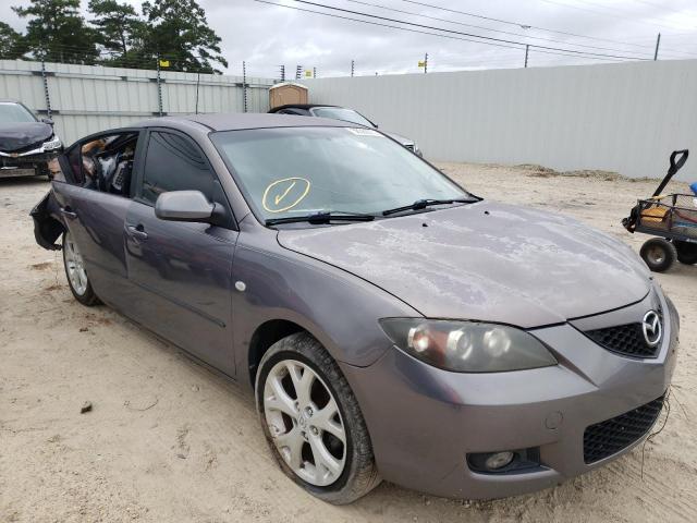 JM1BK32F281151837 - 2008 MAZDA 3 I GRAY photo 1