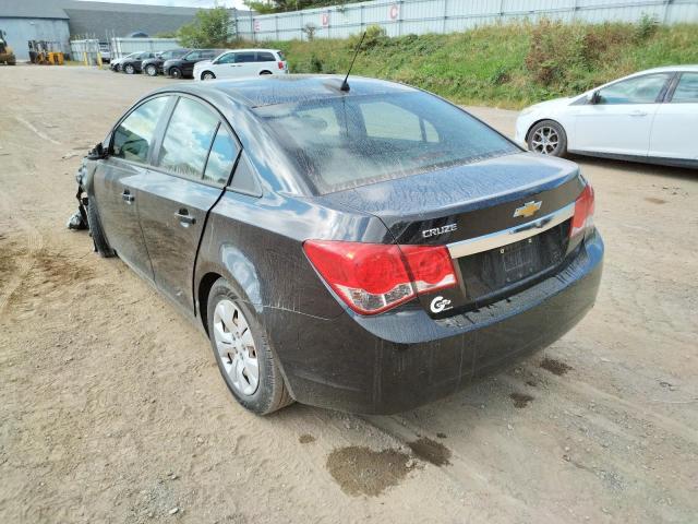 1G1PC5SHXG7122901 - 2016 CHEVROLET CRUZE LIMI BLACK photo 3